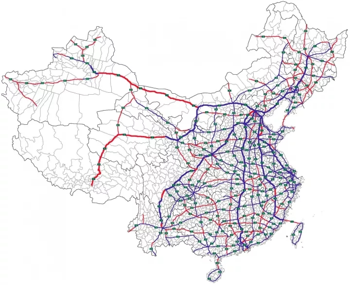 全国高速公路网络最新全景图解